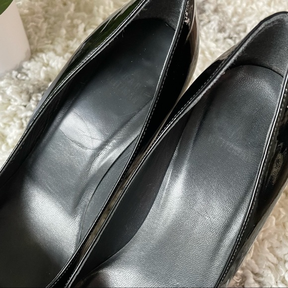 Stuart Weitzman Black Patent Shoes Heels Pumps size 9 - Picture 12 of 14